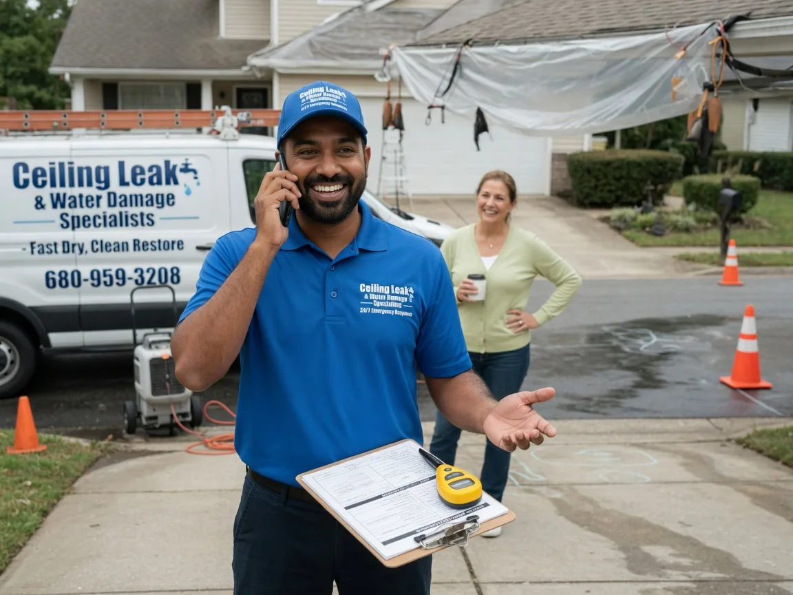 Ceiling Leak Cleanup Udall, KS FAQs